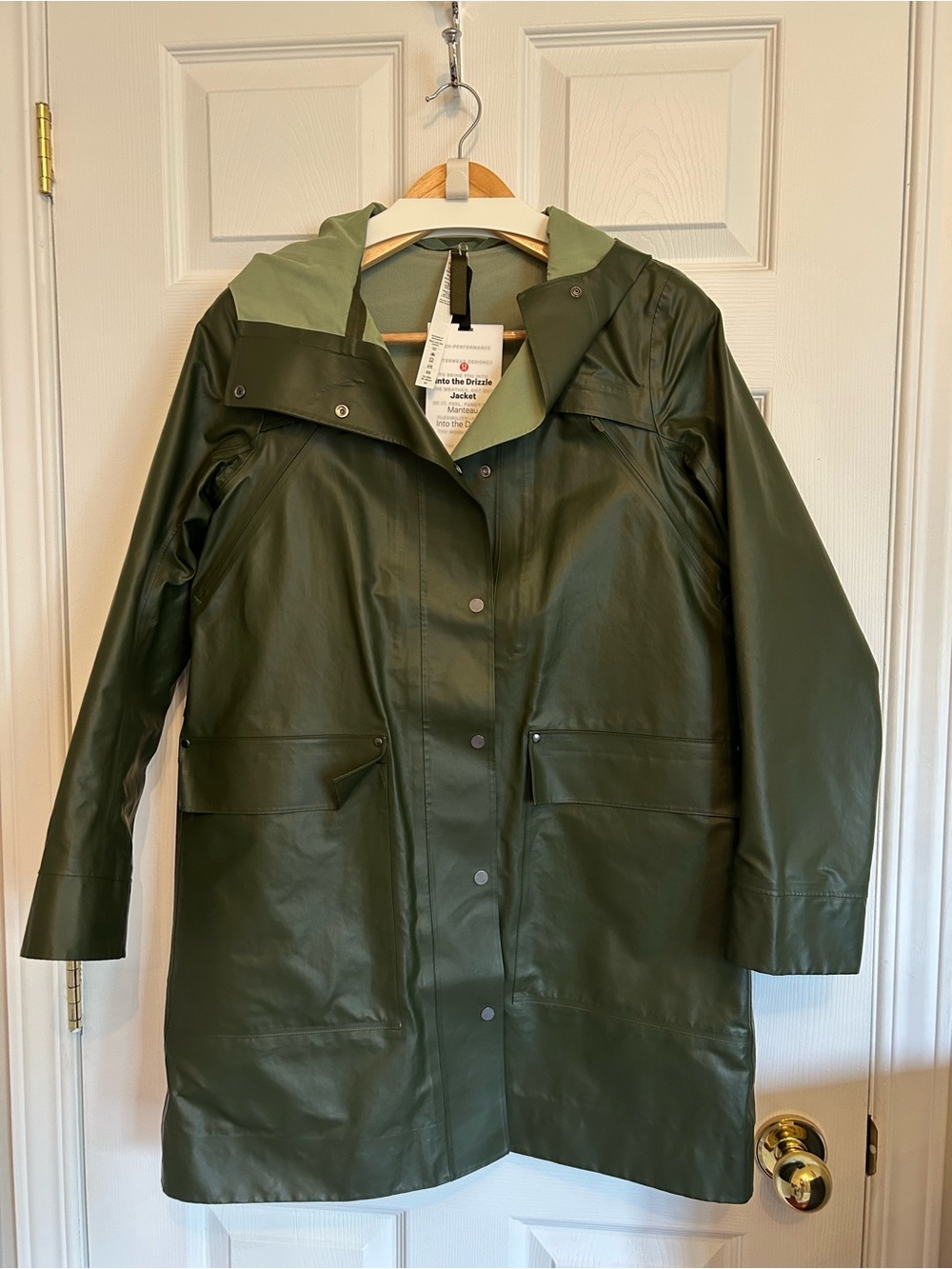 NWT- Lululemon into the Drizzle jacket